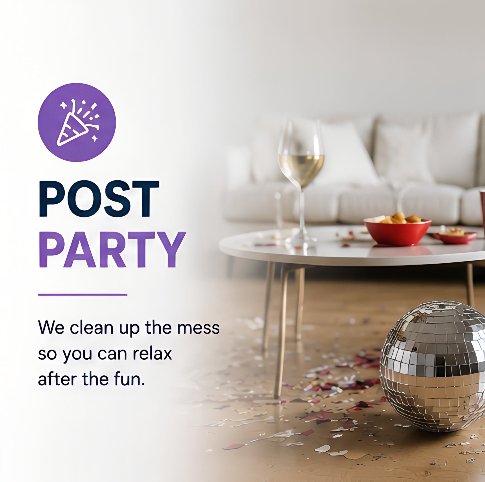 Event/Post-Party Clean